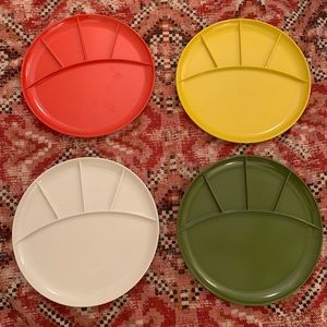 Vintage Kenro Mid Century Modern plates